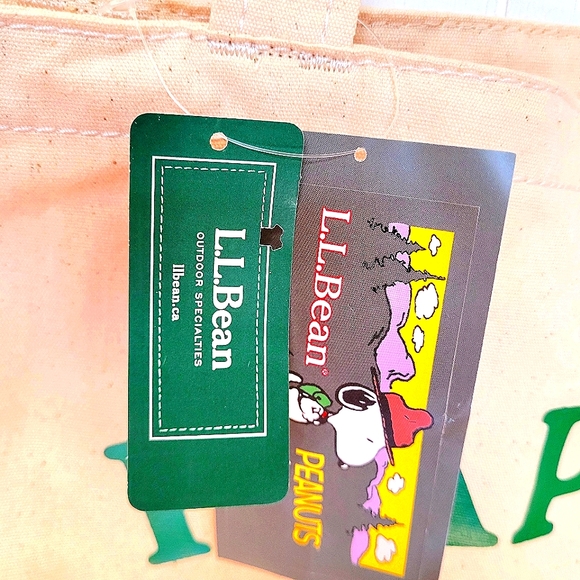 LL BEAN  HAPPY CAMPER TOTE BAG - Picture 8 of 8